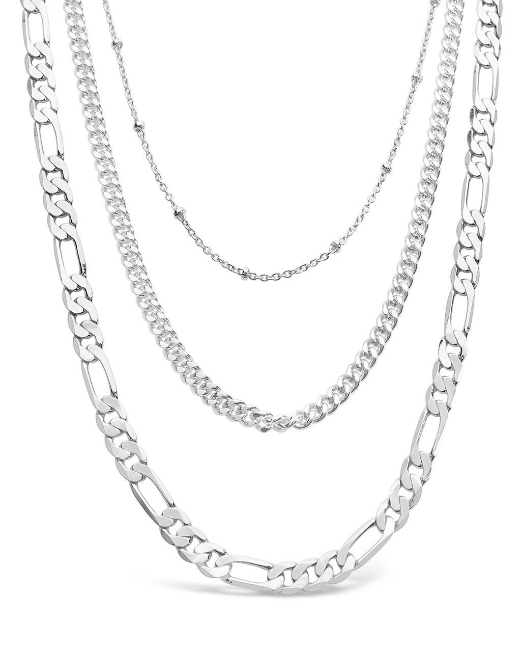 Chic and Elegant: Stylish Silver Chains