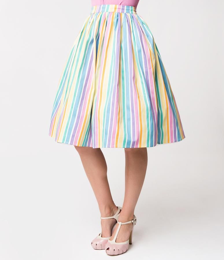 Timeless Stripes: Stay Chic in Striped Skirts