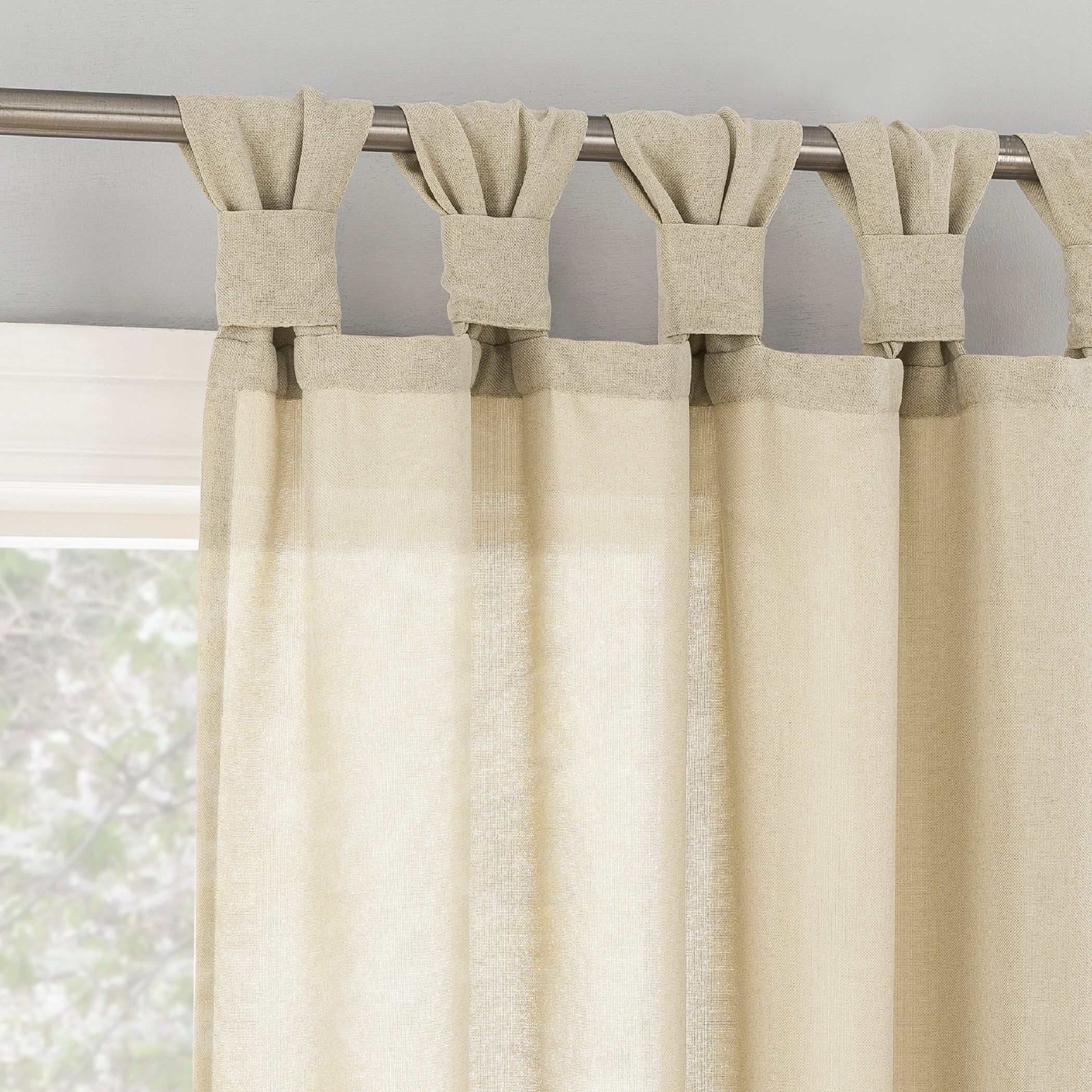 Classic Elegance: Enhance Your Windows with Tab Top Curtains