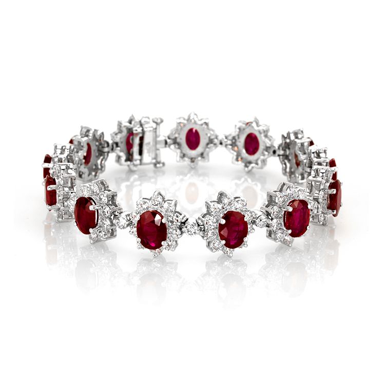 Sparkling Accessories: Adding Glamour with Ruby Bracelets