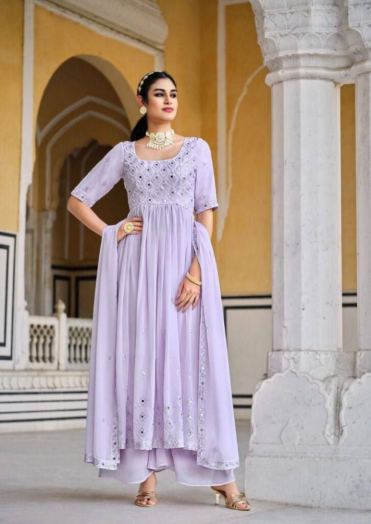 Chic Palazzo Salwar Suits for Effortless Elegance – sanideas.com