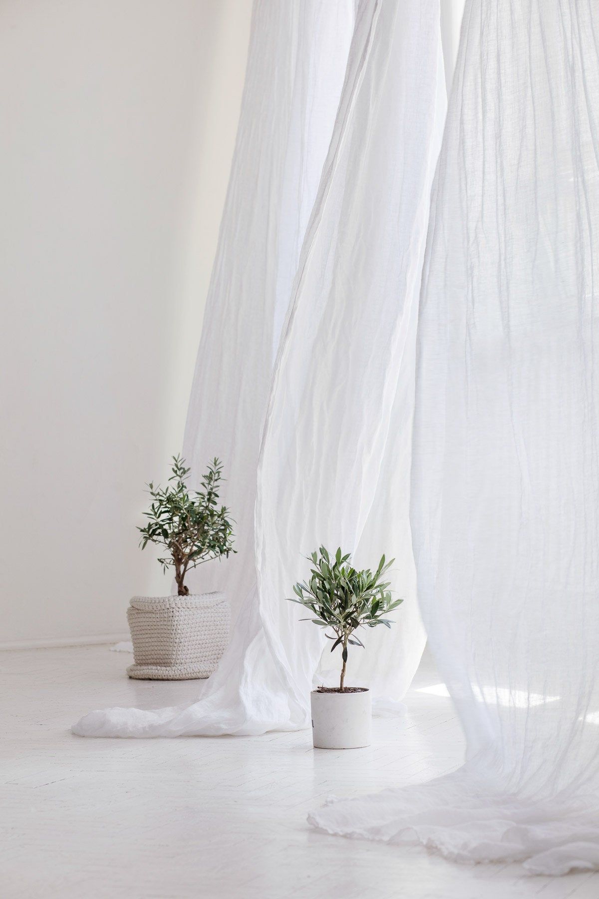 Elegance in Every Fold: White Curtains for Timeless Décor