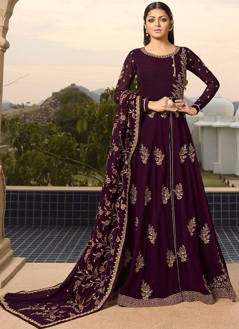 Purple Salwar Suits