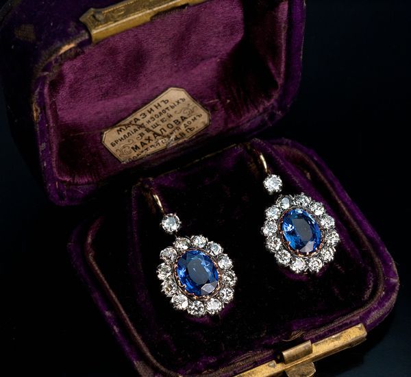 Timeless Elegance: Adorning in Sapphire Earrings