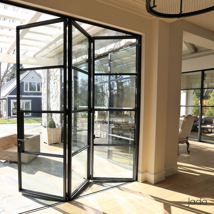 Embrace Space-Saving Solutions with Folding Door Designs