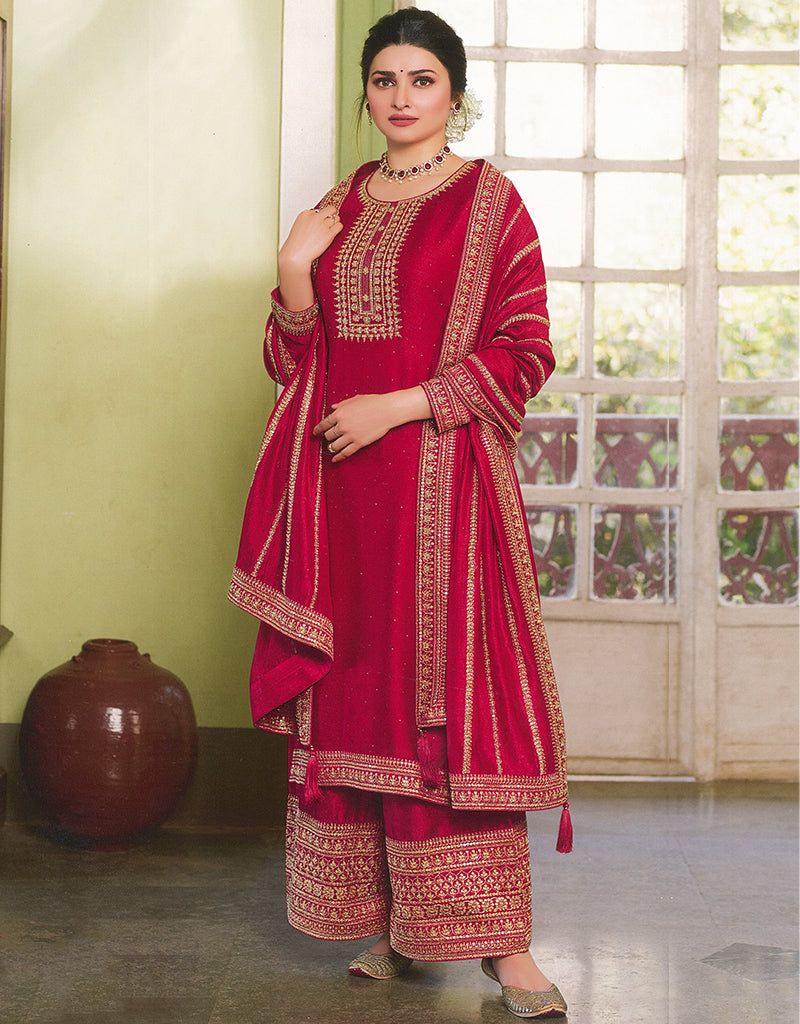 Add a Pop of Color with Pink Salwar Suits