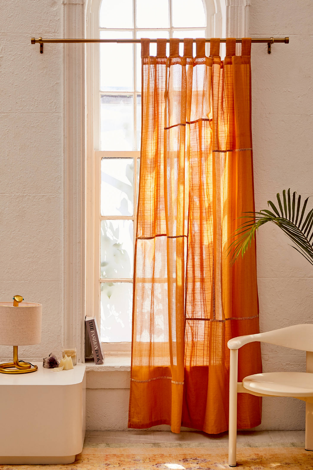 Orange Curtains