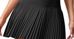 Why We Love the SANTINY Pleated Tennis Skirt: Our Review