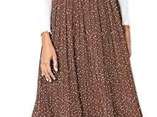 Discover Comfort and Style with Hoerev’s Pleated Maxi Skirt