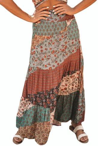 Embrace Summer Vibes: Our Take on the EARKOHA Boho Maxi Skirt