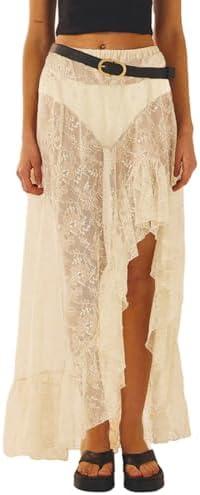 Unveiling Our Thoughts on the Y2K Lace Maxi Skirt: A Must-Have!