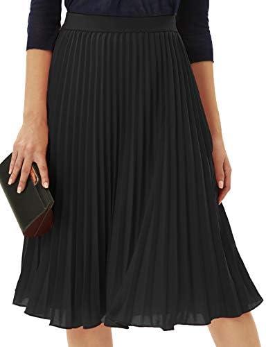 Discovering Elegance: Our Take on the GRACE KARIN Midi Skirt