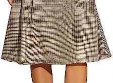 Step Back in Style: Our Take on Allegra K’s Vintage Plaid Skirt