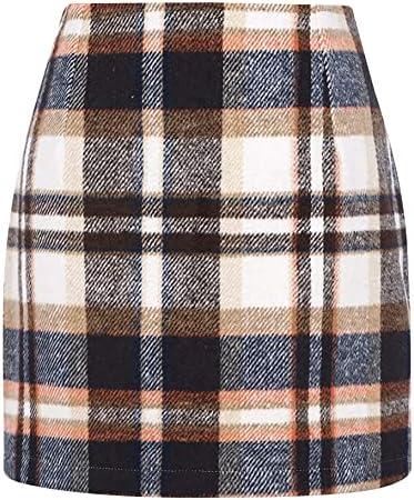 Embracing Fall Style: Our Take on the High Waist Plaid Mini