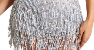 Getting Our Groove On: Reviewing the Sequin Fringe Skirt