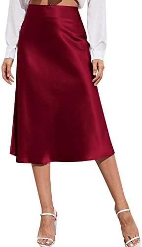 Discover Effortless Style with Our A-Line Midi Skirt!