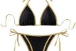 Trina Turk Black Sands Hipster Bikini: Stylish & Comfortable