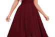 Elegant Chiffon Bridesmaid Dresses with Custom Options Available