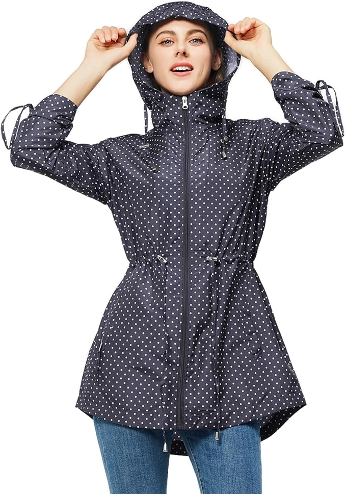 Explore Trendy Women’s Waterproof Rain Jackets for 2024