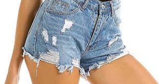 Explore Stylish Women’s High-Waisted Denim Shorts