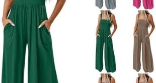 Enjoy stylish comfort with our casual women’s jumpsuits!