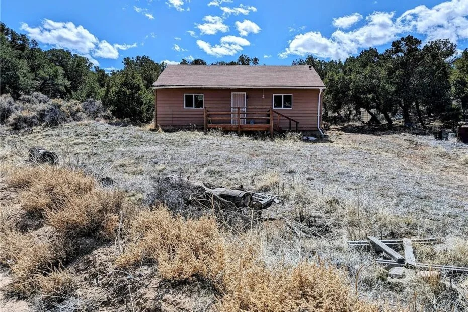 Cozy 1-Bedroom Cabin with 5 Acres of Land for Sale in Fort Garland, Colorado