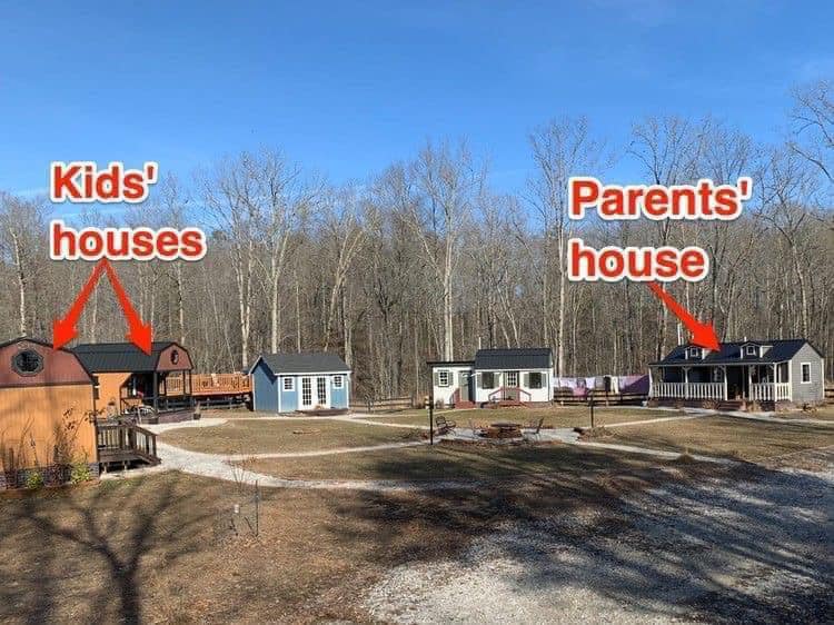 A Family of Four Builds Their Own Village in Kentucky