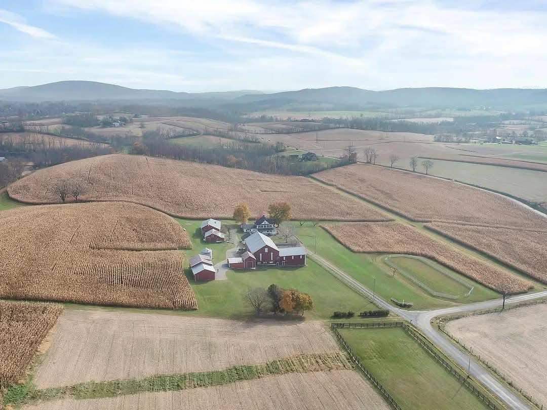 Breathtaking 46-Acre Farm Featuring a Renovated 5-Bedroom Home and Expansive Outbuildings