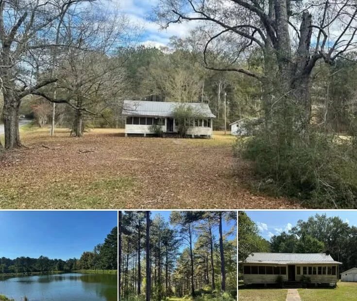 Spacious 21.58-Acre Property with Ponds for Sale in Osyka, Mississippi