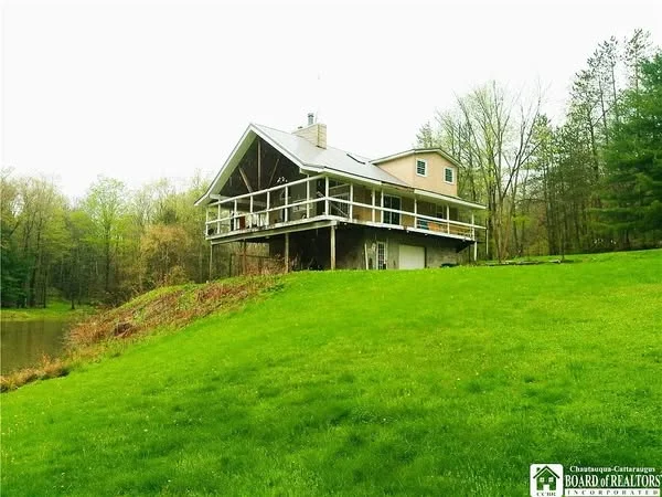 Rural 3-Bedroom Home with 27.2 Acres in Wellsville, New York