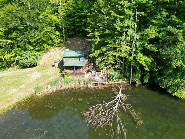 Peaceful 1-Bedroom Cabin with Pond & 10 Acres in Hazard, KY