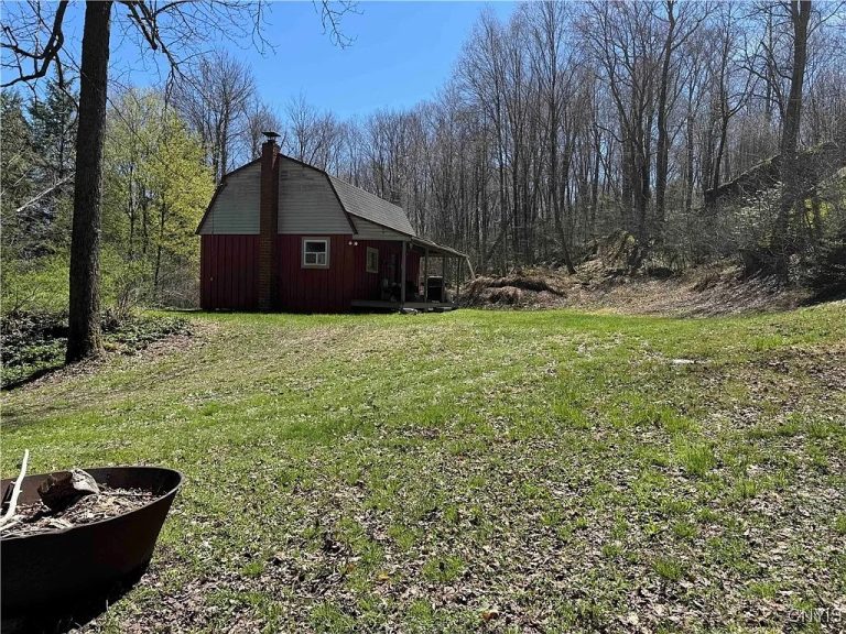 Rustic 1-Bedroom Cabin on Nearly 40 Acres in Portville, NY