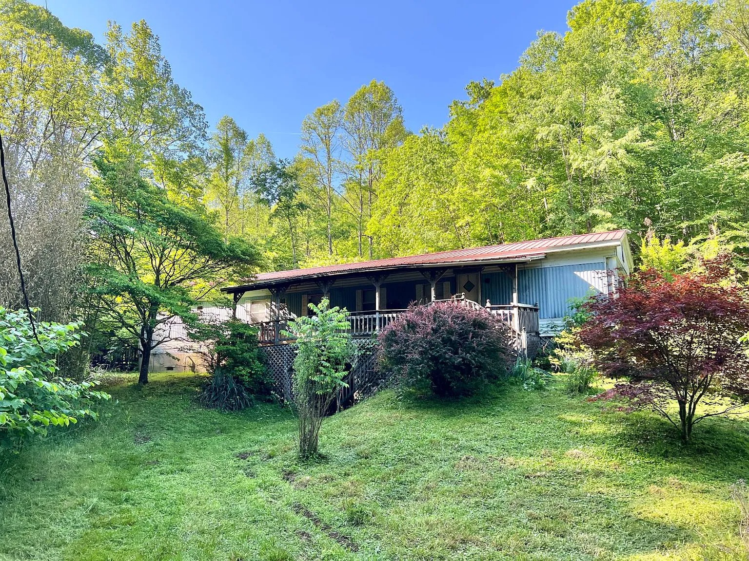 Peaceful 31-Acre Retreat with Mobile Home in Wallback, WV