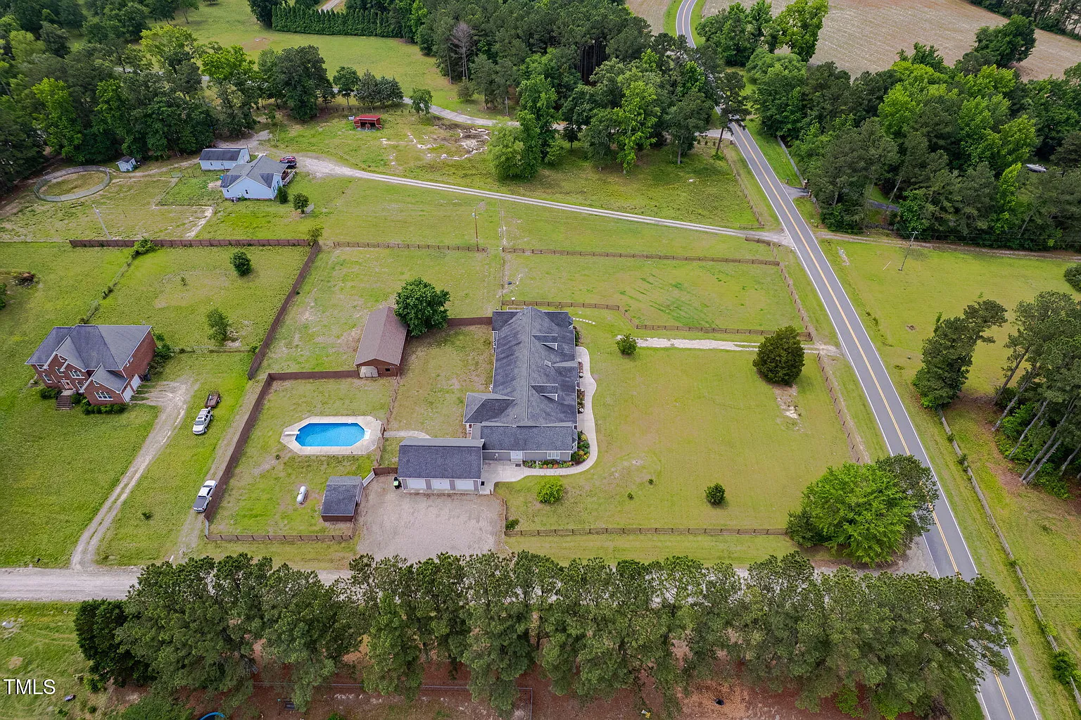 Spacious Equestrian Retreat with Pool on 2 Acres in Zebulon, NC