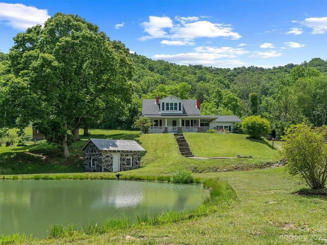 Private 4+ Acre Mountain Retreat with Organic Gardens – NC Countryside
