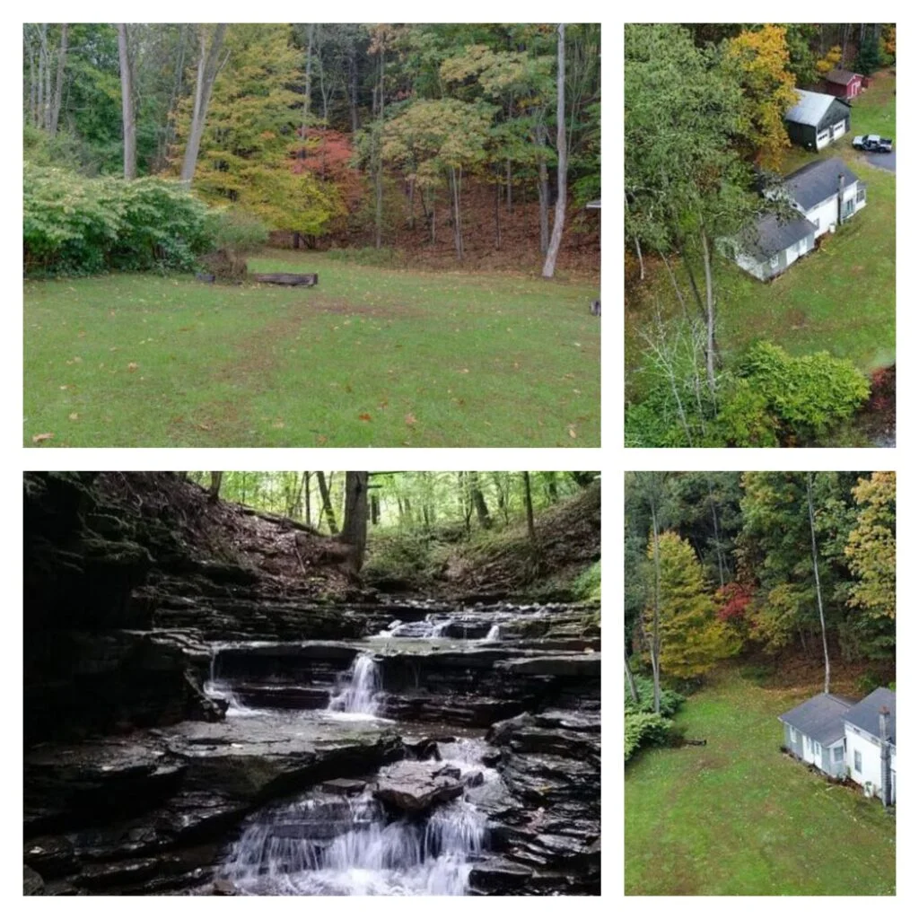 Charming 5-Bedroom, 3-Bath Home on 9 Acres with Stunning Waterfall – Just $132,000