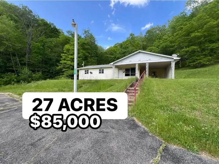 Property with House and Outbuildings in Duck, West Virginia