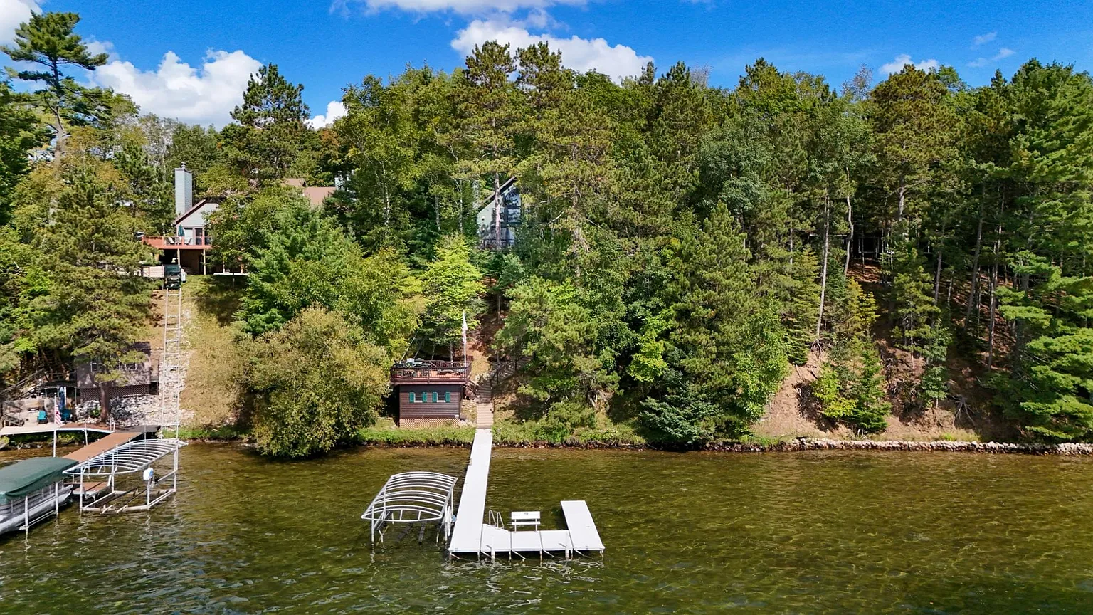 Stunning Remodeled Waterfront Home on Minocqua Chain of Lakes