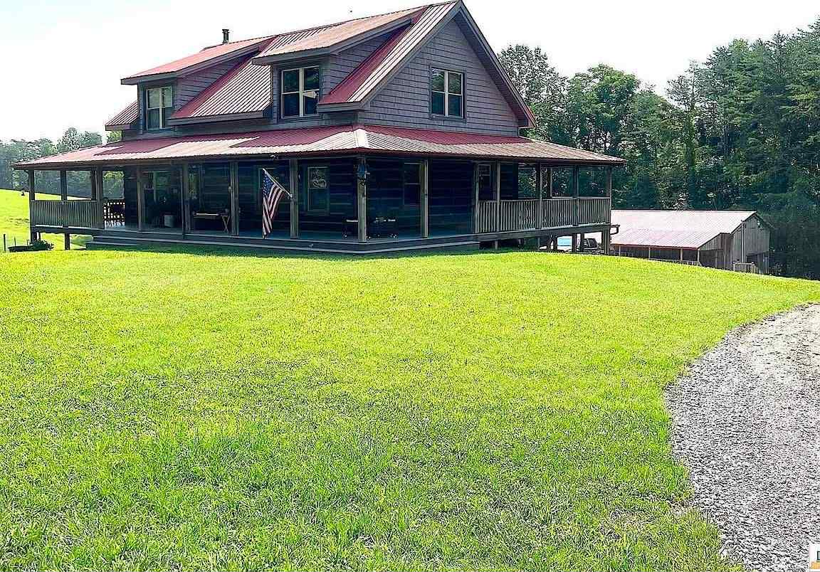 Exclusive Log Estate on 63 Unrestricted Acres – Priced to Sell in Adair County