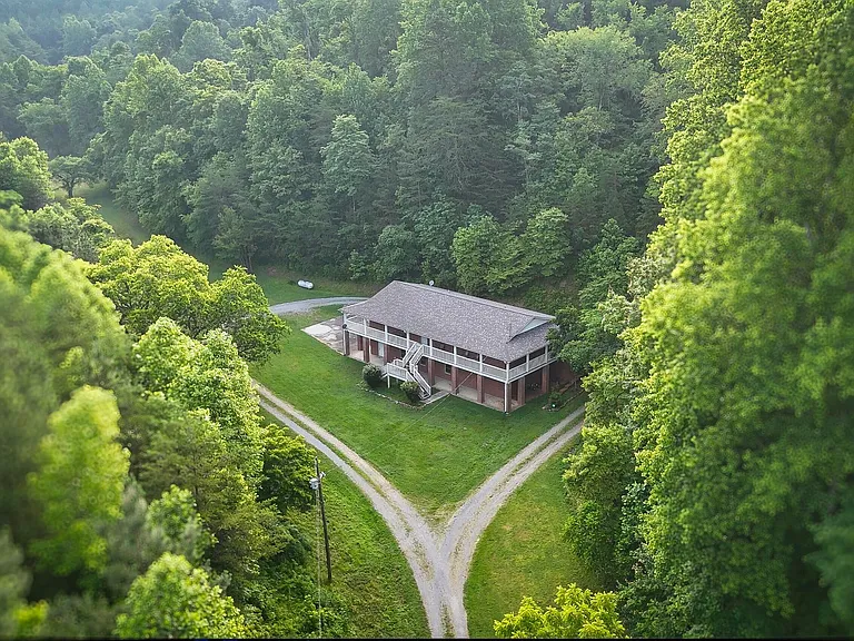 Private Mountain Estate with Two Homes on 97+ Acres in Sevierville, TN