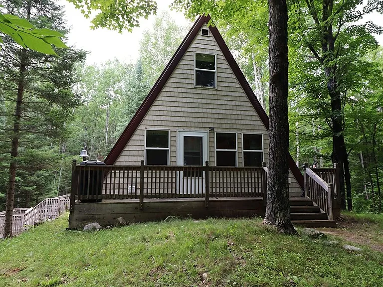 Rustic A-Frame Getaway Surrounded by Nature – Mercer, WI