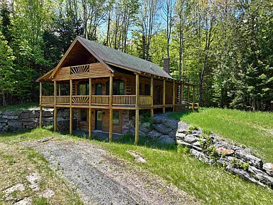 Sprawling 519-Acre Cedar Home with Private Lake and Outdoor Recreation in Northeast Kingdom, Vermont