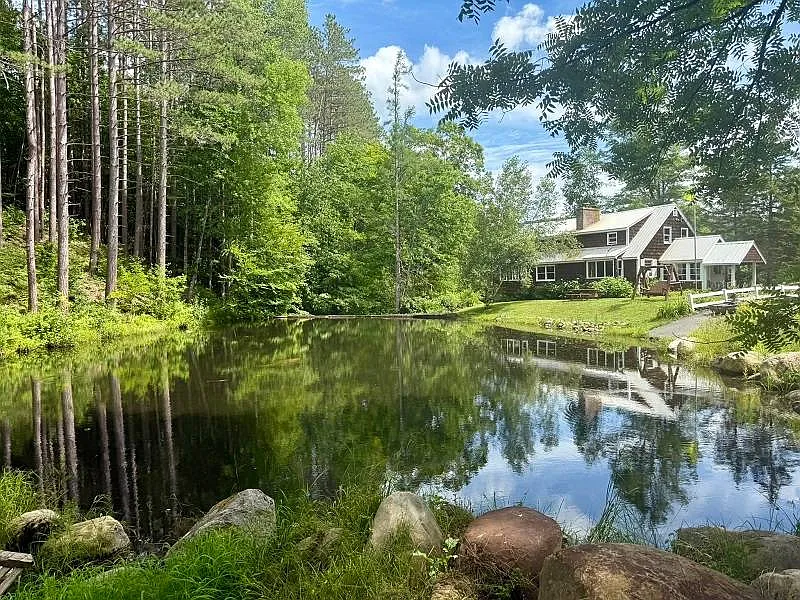 Magnificent Adirondack-Style Estate on 38.5 Acres with Riverfront