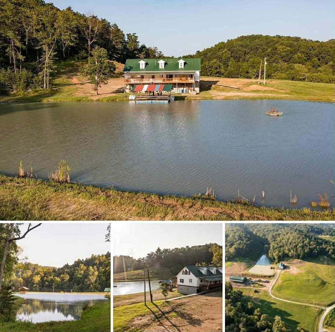 Secluded 130-Acre Estate Featuring Lake, Pastures & Expansive Cape Cod-Style Home