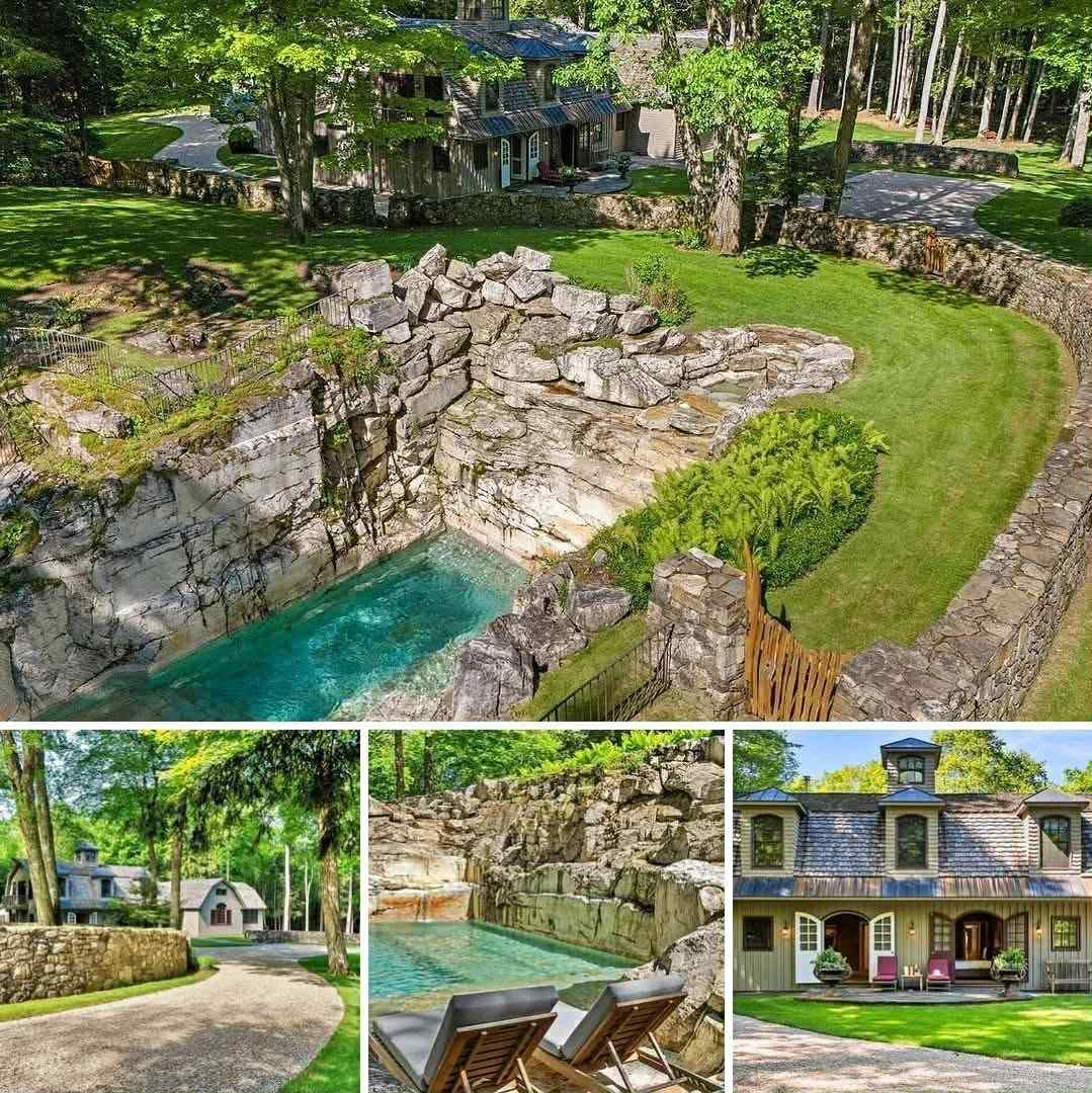The Quarry – A Unique Berkshire Retreat on 60 Secluded Acres