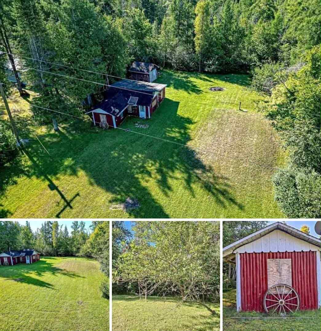 1-Acre Property with Utilities, Apple Trees, Cabin & Direct Access to 660 Acres of State Land