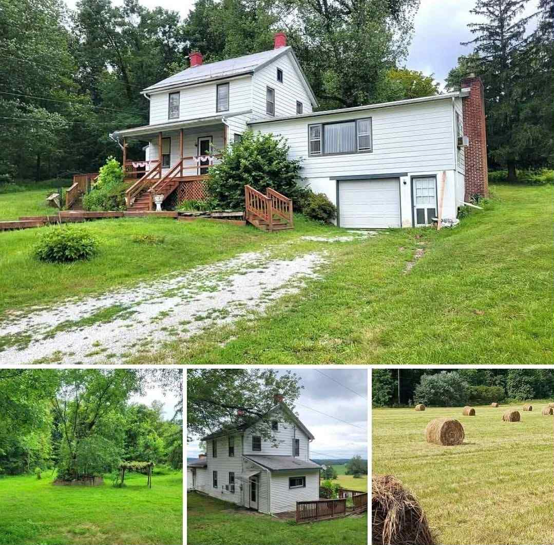 Charming Farmette on 12.6 Acres – Liberty Township, PA