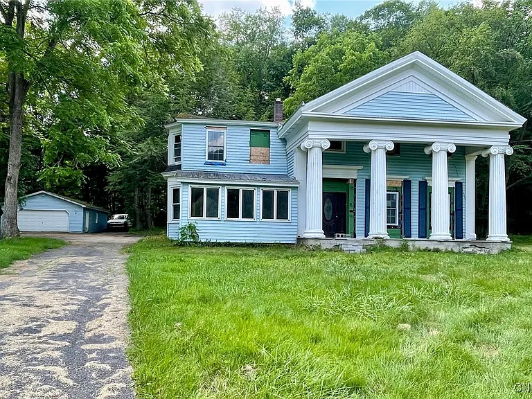 Historic Greek Revival Fixer-Upper on Over an Acre with Huge Potential