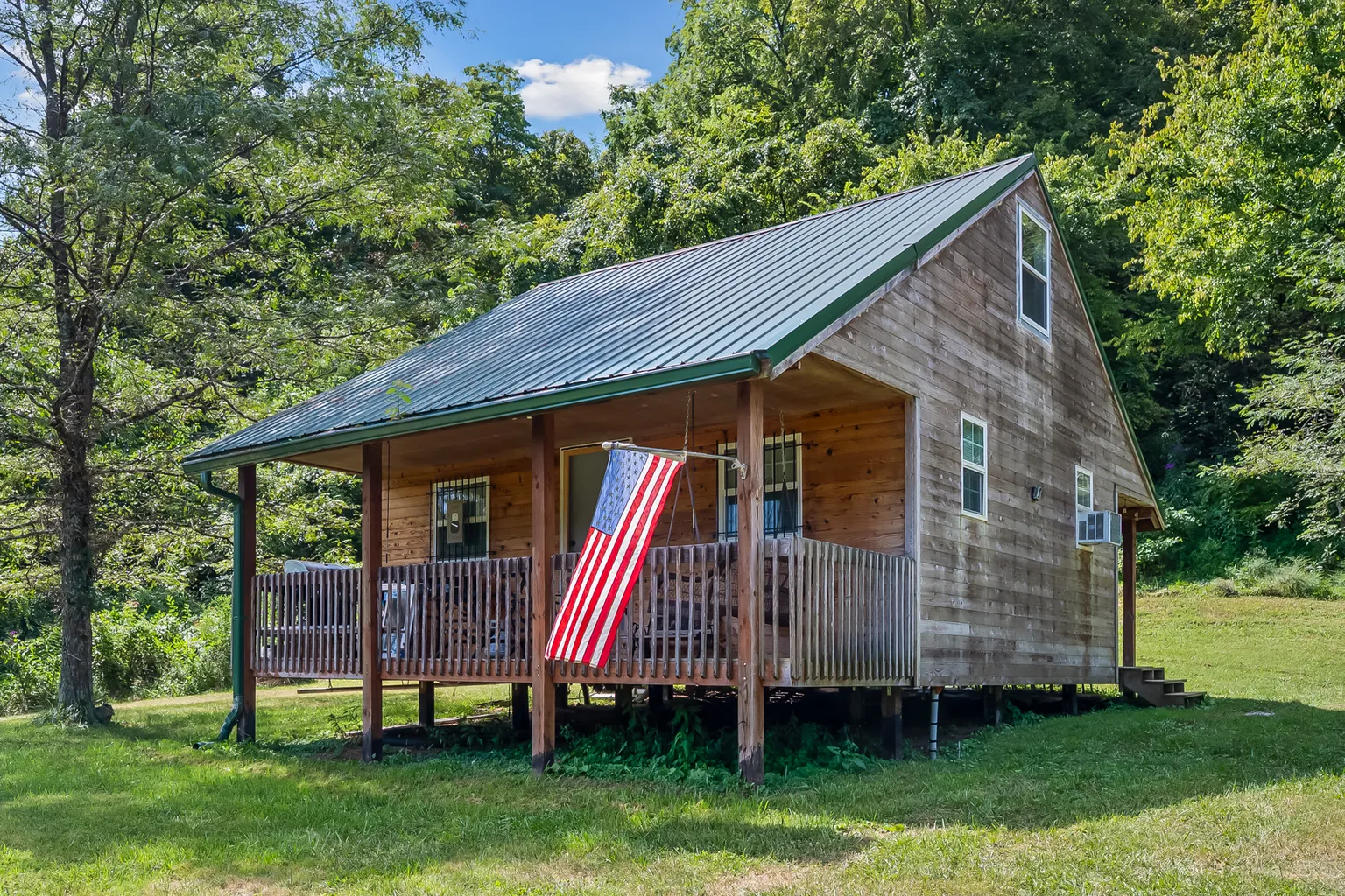 Secluded Woodland Cabin Retreat Surrounded by 70 Acres of Nature