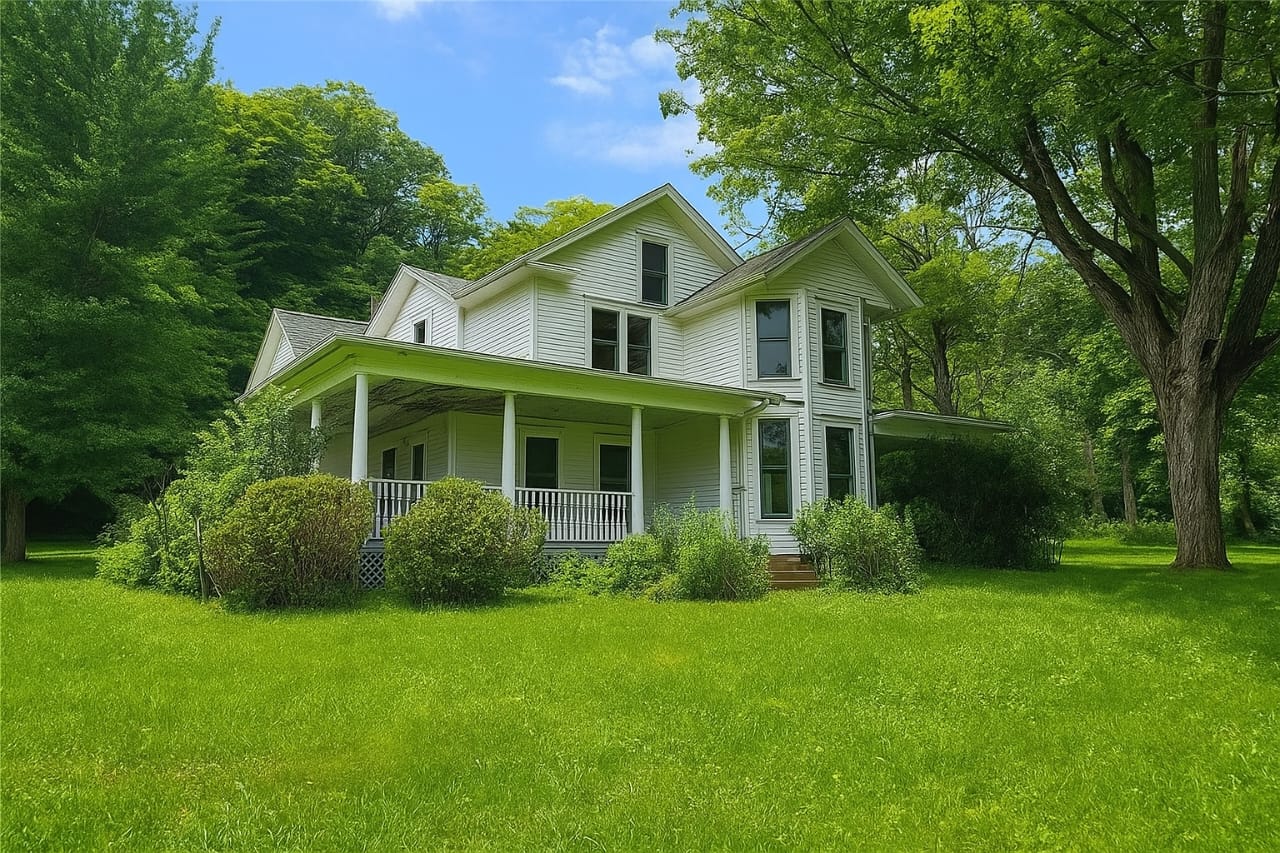 Historic Victorian Home with Acreage and Character in Warsaw, NY